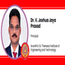 Avanthi's St. Theressa Institute of Engineering and Technology, Principal: Dr. V. Joshua Jaya Prasad Interview